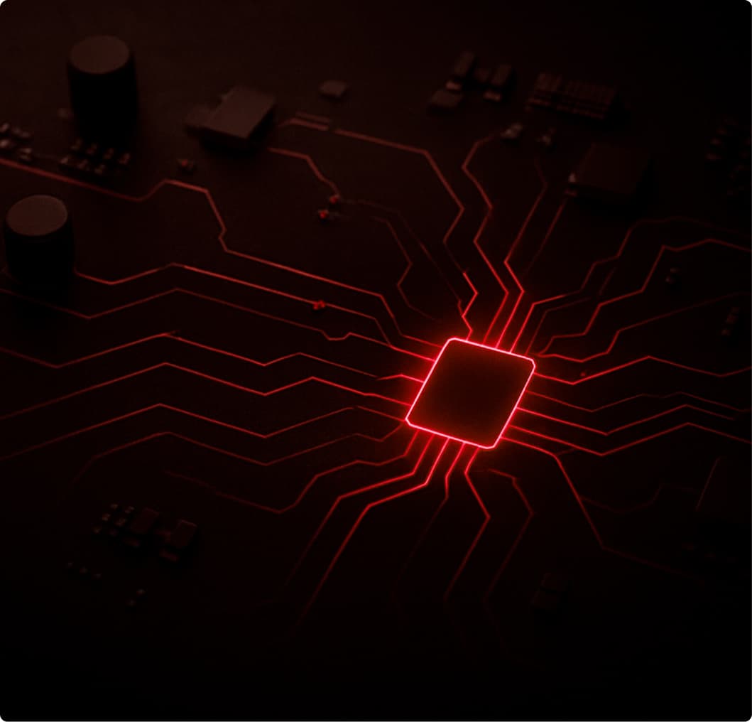 Graphical depiction of STR Amplifier no rail fuses indicator